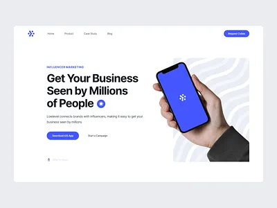 Landing Page: Cash design graphic design hero landing hero landing page typography ui ux web website