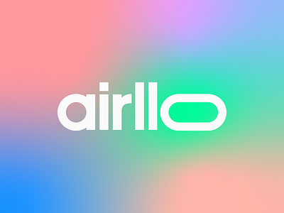 airllo boldlogo branding cosmetic design designlogo gradient graphic design illustration logo logomark logotype pictorial typographylogo ui ux vector