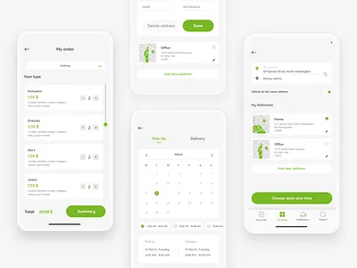 Eco Laundry Service Mobile App