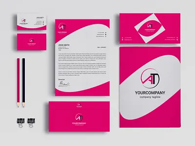 Stationery Design branding graphic design logo