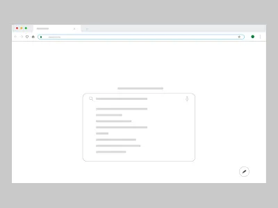Flat Web Search Engine illustration Light Version design flat illustration search engine ui vector web design