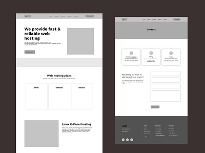 Wopl web hosting wireframes design branding design digital agency illustration saas ui ux wireframe