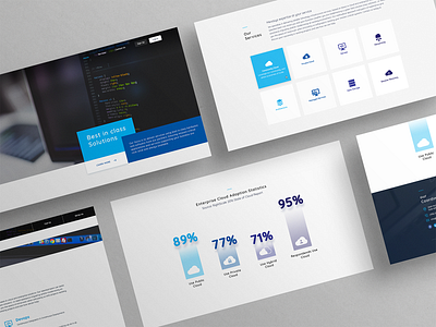 Static Website Design clean design onepage pages ui ux website wevdesign