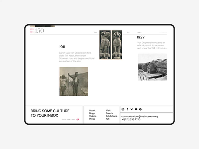 The Met Museum. Exhibitions animation design minimal ui ux web