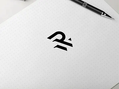 rw monogram concept logo app branding design icon logo typography vector