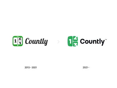 Countly Logo Evolution (2021) brand identity branding brandmark compare concept evolution flat identity illustration logo logomark logotype new rebrand redesign refresh typography vector