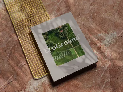 EcoGround — Brochure brand branding design identity logo logotype menta picante vector