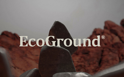 EcoGround — Logotype brand branding design identity logo logotype menta picante