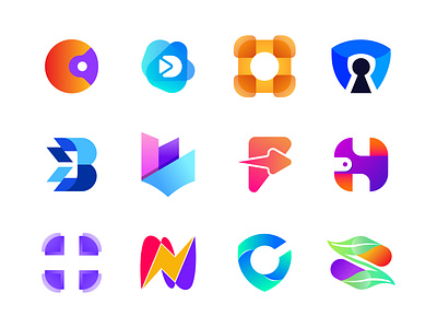 Modern Logo | Logo Collection | Logofolio-2021 | Logos app icon best logo best logo designer brand identity branding creative logos ecommerce finch branding flat minimalist logo gradient logo letter logo logo logo collection logo trends 2021 logofolio modern logos symbol tech digital vector visual identity
