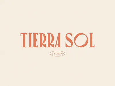 Tierra Sol Studio — Logotype brand branding design graphic design identity illustration logo logotype menta picante vector