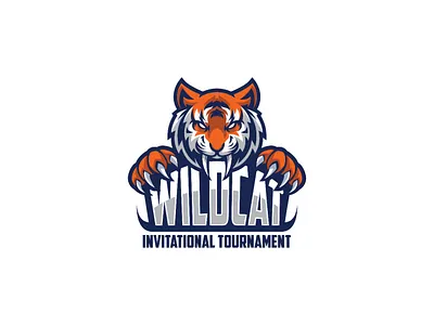 Logo Design for WILDCAT Invitational Tournament artwork best logo design brand identity branding competition logo design competitive logo creative creative design design graphic design graphic designer illustration logo logo design logo designer minimalist logo tournament logo
