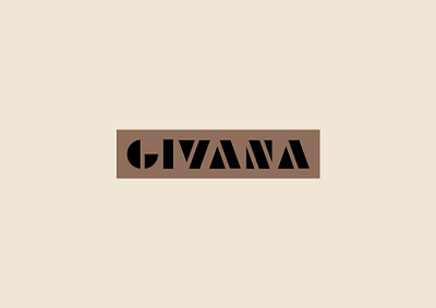 givana logo design project branding graphic design logo