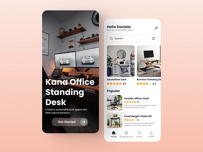 E-commerce design concept app design appdesign appdevelopment apps chairs dailyui desk desks figma interface setup ui uidesign uidesigner uidesigns uitrends uiux userexperience userinterface ux