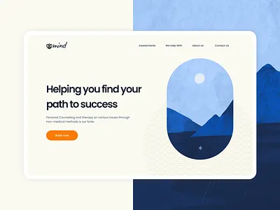 Illustration and Hero section Concept banner concept design hero section il illustration procreate ui ux website