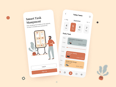 Task Management App app app design clean convrtx design management management app minimal modern popular task task management todo app ui uiux user interface ux
