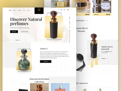 Gigi's Perfumes web design