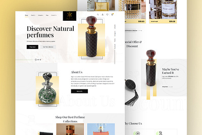 Gigi's Perfumes web design