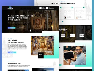 Church Tech web design