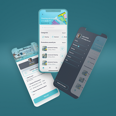 Gigaly App | UI Design 3d adobexd app appdesign application appui design figma gigaly inspirationdesign ios provider ui ui ux userinterface utilities