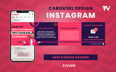 Instargram carousel design 3d animation branding design graphic design illustration logo motion graphics ui vector