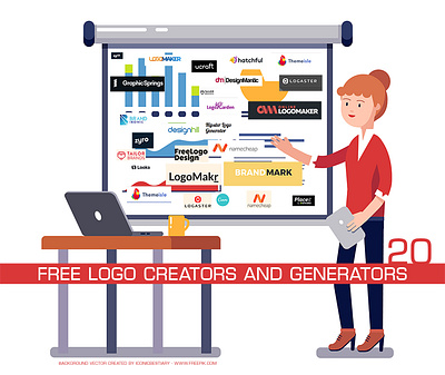 22 trends Great Free Logo Creators and Generators 3d animation branding graphic design logo motion graphics ui