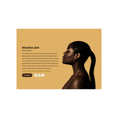 Info Card - Daily UI :: 045