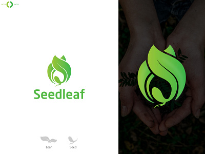 Seed and Leaf Modern Logo Design abastact agriculture logo agro logo brand design brand identity branding logo creative logo design leaf logo logo logo design logo designer logo inspirations logo maker modern leaf logo modern logo modern seed logo seed logo seedleaf logo unique logo