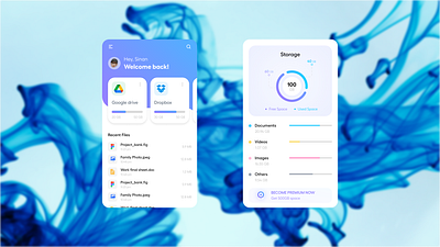 File Manager : Mobile App Dashboard animation branding colour crypto crypto currency currency dashboard design illustration logo