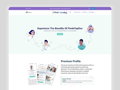 Doctor Benefits css findatopdoc graphic design inspiration interface landingpage productdesign uidesigner userexperiencedesign web webdesign webdeveloper