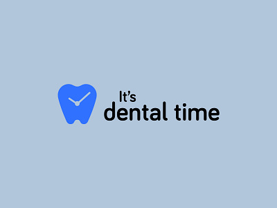 Its Dental Time brand branding canada clock denist logo denistry dental clinic dental time effendy graphic design its dental time logo logo design logomark minimal negative space symbol teeth time tooth