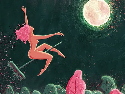 Margarita book cover bulgakov character illustrator nude nudeart