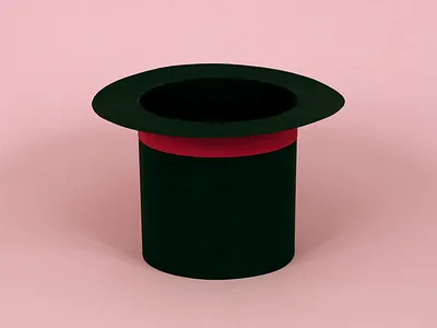 Magical Hat 3d animation apearing art clean clip colors framebyframe graphic design hat loop magic motion graphics movements paper paperart photography stopmotion trick video
