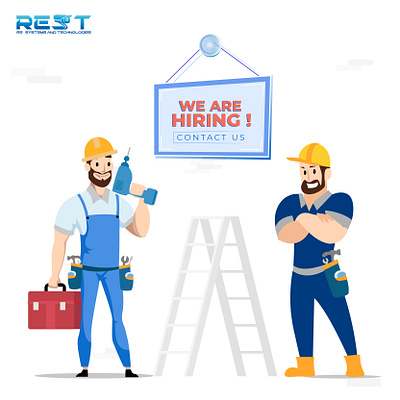 Job Hiring illustration