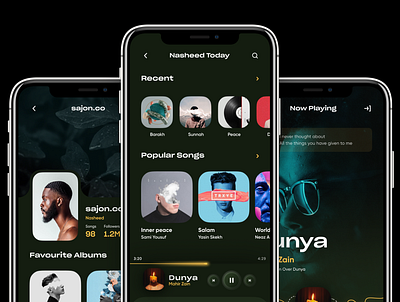 Music Player App app interface minimal minimalist mobile mobile app design mobile apps mobile design mobile ui mobileapp mobileui music musicapp orix sajon ui design uiux ux ux ui design