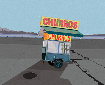 Churros adobeillustrator art graphic art illustration vector