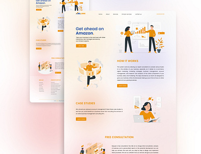 Web UI Design / Landing Page Design branding design home page design landing page landinge page ui ui ui ux web banner web ui website design