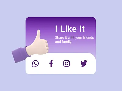 Social Share design design figma illustration