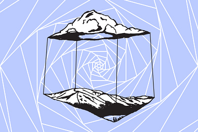 Where are we going? cloud fun handdrawn illustration logo tablet wacom
