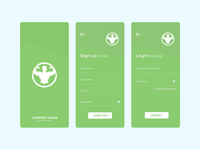 Fitness App login UI Design appui branding character design figmadesign fitnessapp graphic design illustration ui vector illustration webui