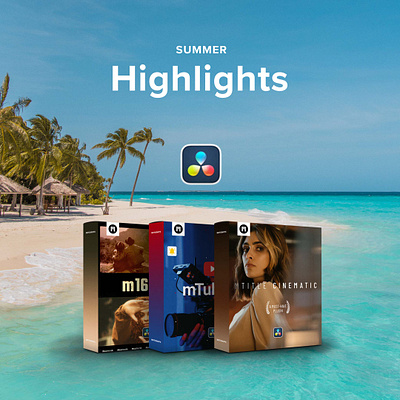 Top 3 plugins for DaVinci Resolve of the summer 2021 blackmagic design branding motion graphics video video editing video editor video effects video production