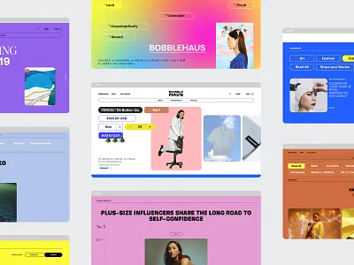 Bobblehaus / UI-UX bobblehaus fashion new york sabbath web design