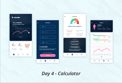 Day 4 - Calculator adobe calculator dailyui design ui ux