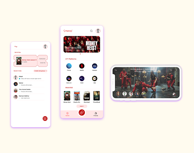 STREMAX-watch the online streaming content with your friends. productdesign ui uiuxdesign userexperience ux