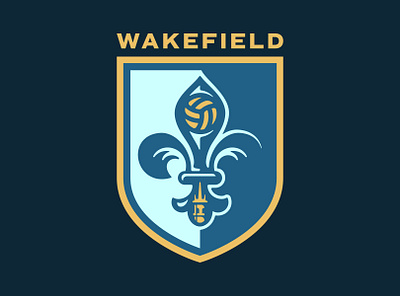 Wakefield FC branding football logo soccer