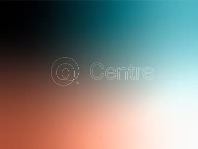 Centre brand branding identity logo people typography ui