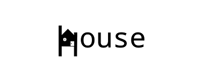 House colgo97 house letterlogo minimalist logo typography