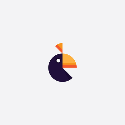 a bird branding character flat graphic design icon illustration logo minimal vector