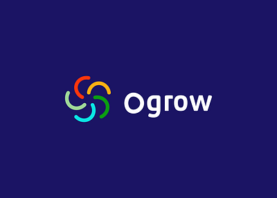 Ogrow best logo branding design grow grow design grow logo identity illustration logo minimal modern grow modern logo ogrow quality logo top logo vector