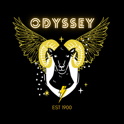 Beyond-Odyssey black design graphic design icon illustration logo mascot vector