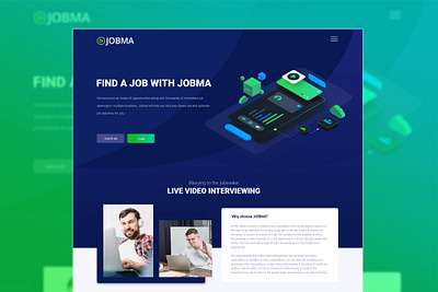 Website home page